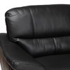 Baxton Studio Townsend Modern Black Full Leather Sectional Sofa with Right Facing Chaise 223-13123-ZORO